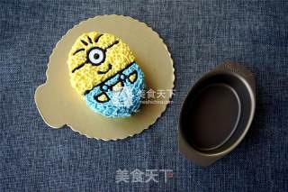 小黄人亲子蛋糕的做法步骤：20