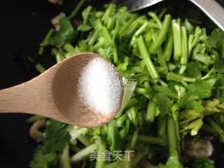 芹菜木耳炒肉丝的做法步骤：6