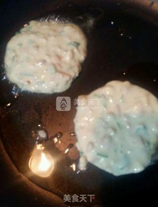 蘑菇煎饼的做法步骤：6