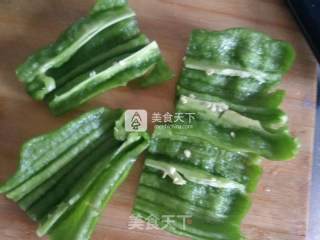 青椒肉丝的做法步骤：8