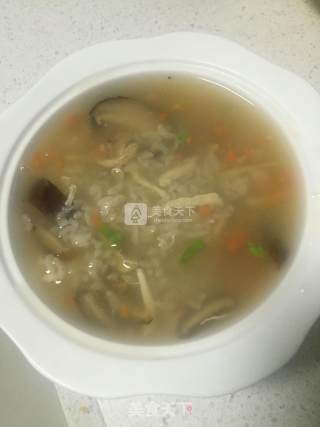 鸡丝粥的做法步骤：8