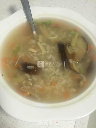 鸡丝粥的做法步骤：9