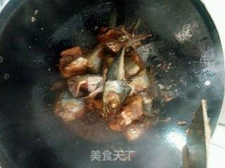 家常炖鲅鱼的做法步骤：6