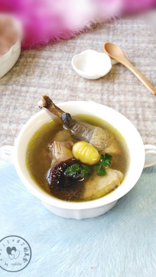 栗子香菇乌鸡汤的做法步骤：8