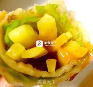 好吃的卷饼的做法步骤：4