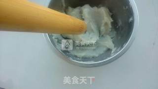 圣诞礼物  山药小雪人的做法步骤：3