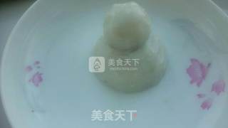圣诞礼物  山药小雪人的做法步骤：5