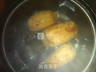 桂花糯米藕的做法步骤：8