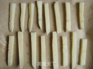 烤红薯条的做法步骤：3