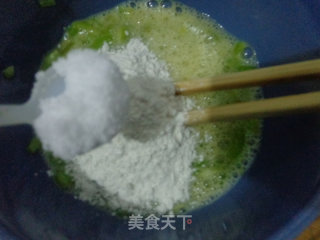 青椒鸡蛋饼的做法步骤：4