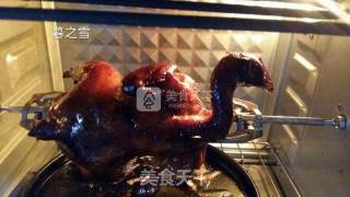 蜜汁烤鸡的做法步骤：8