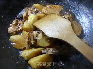 山药烧大排的做法步骤：10