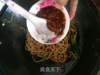 肉丝炒面的做法步骤：11