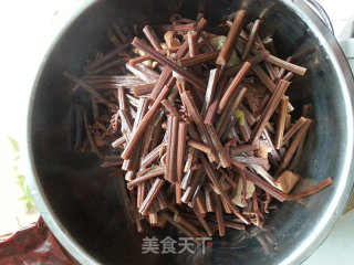蕨菜烧排骨的做法步骤：8