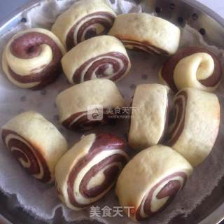 双色馒头的做法步骤：10