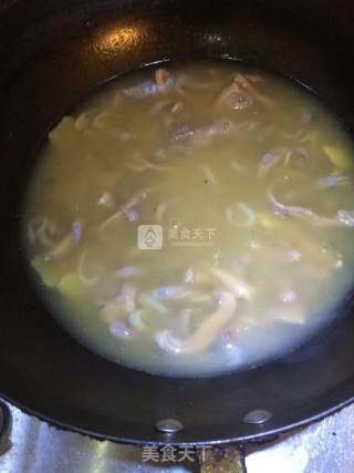蒜子莴笋烧肚条的做法步骤：10