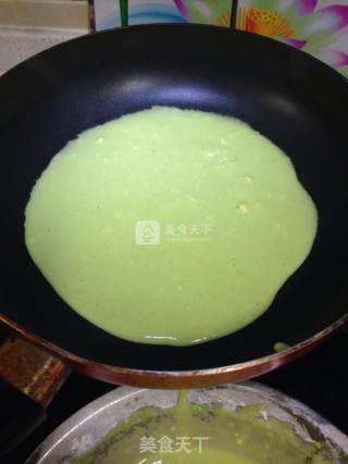 青菜卷饼的做法步骤：11