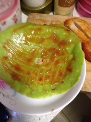 青菜卷饼的做法步骤：12