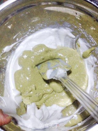 抹茶草莓裸蛋糕的做法步骤：7