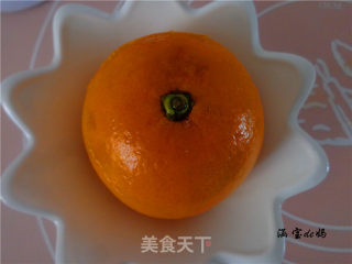 盐蒸橙子的做法步骤：5