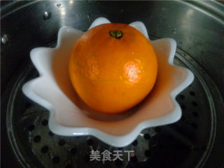 盐蒸橙子的做法步骤：6