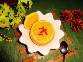 盐蒸橙子的做法步骤：7
