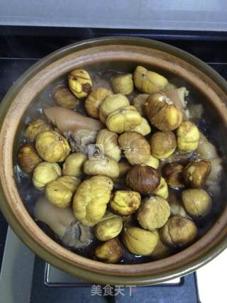 板栗猪脚的做法步骤：5