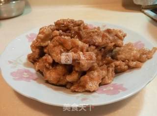 糖醋里脊肉的做法步骤：12