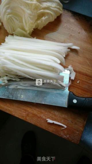 酸甜辣白菜的做法步骤：4