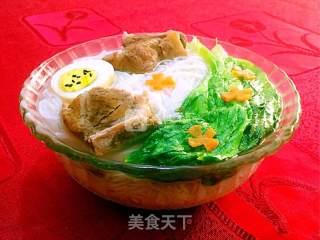 幸福早餐排骨米线的做法步骤：16