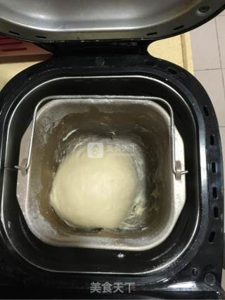 香葱面包的做法步骤：1