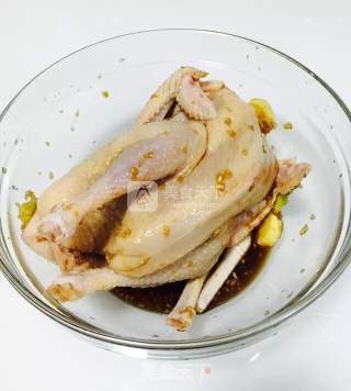 芳香烤鸡的做法步骤：4