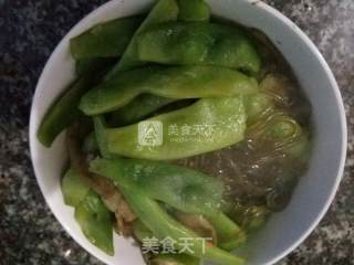 猪肉豆角炖粉条的做法步骤：5