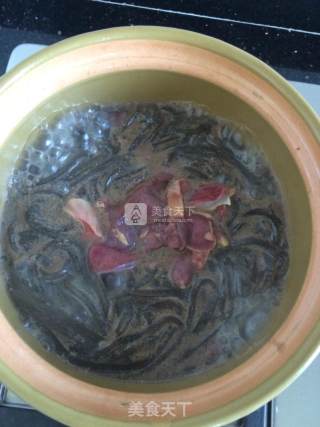 鸡血番薯粉丝的做法步骤：5