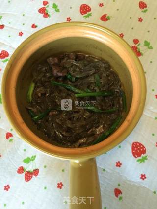 鸡血番薯粉丝的做法步骤：8