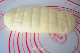 肉松小方包的做法步骤：5