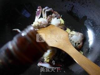 沙茶酱炒螃蟹的做法步骤：4