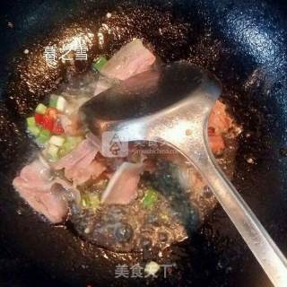 火腿肉炒娃娃菜的做法步骤：4