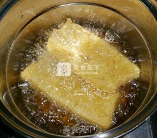 凉调炸面筋的做法步骤：3