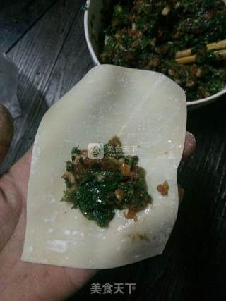 荠菜猪肉馄饨的做法步骤：11
