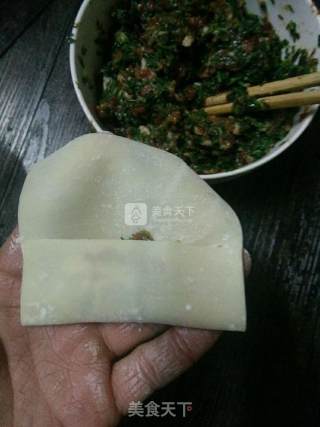 荠菜猪肉馄饨的做法步骤：12