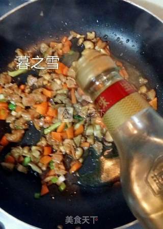 香菇肉酱面的做法步骤：5