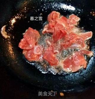 笋炒肉片的做法步骤：2