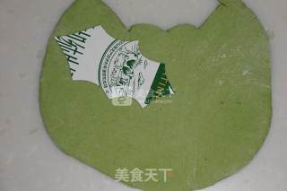 圣诞花环的做法步骤：5