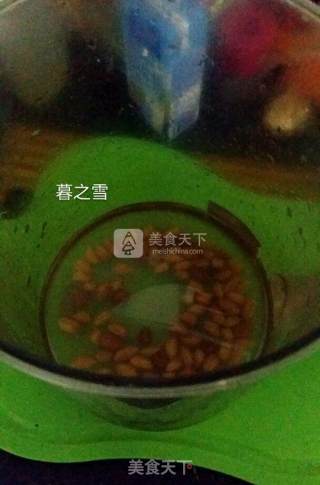 香浓花生牛奶豆浆的做法步骤：3