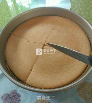 戚风原味蛋糕的做法步骤：14
