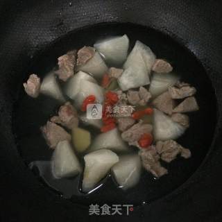 羊肉白萝卜汤的做法步骤：12