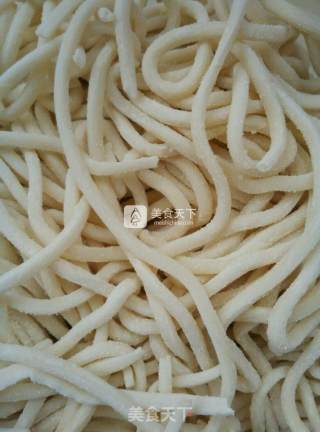 番茄鸡蛋打卤面的做法步骤：9