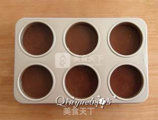 可可蛋糕盏的做法步骤：11