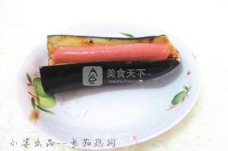 茄子热狗的做法步骤：6